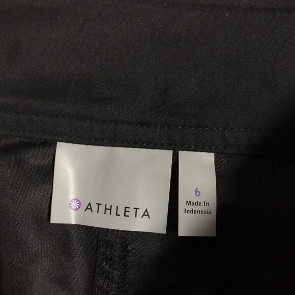 Athleta Boardshorts Swim Striped Stretchy Beach Walking Pocket Size 6 Athletic - Picture 10 of 12